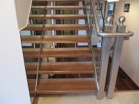 Domestic Stainless Steel Stairs Glounthaune, Co. Cork.  &raquo; Click to zoom ->